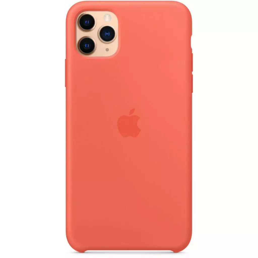 Чехол для моб. телефона Apple iPhone 11 Pro Max Silicone Case - Clementine (Orange) (MX022ZM/A) - 3 Чехол для моб. телефона Apple iPhone 11 Pro Max Silicone Case - Clementine (Orange) (MX022ZM/A) - 3