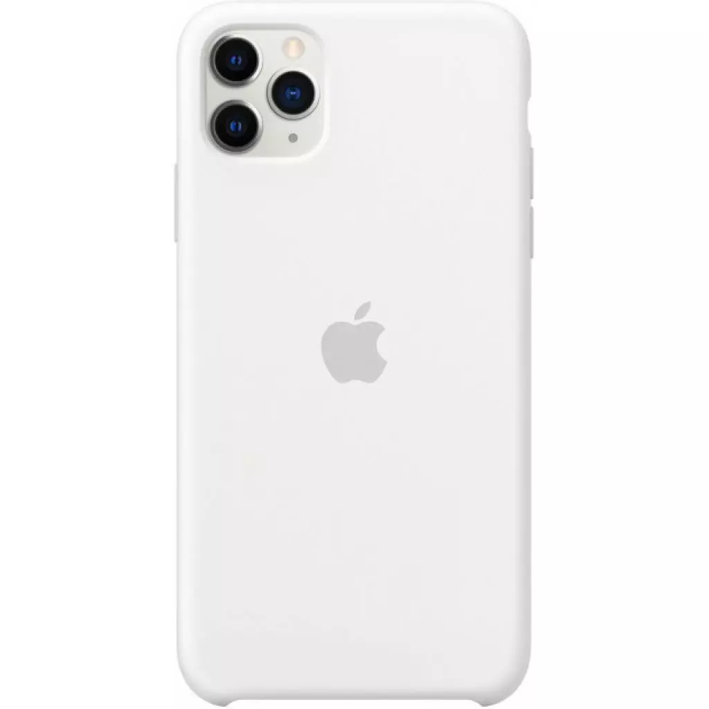 Чехол для моб. телефона Apple iPhone 11 Pro Max Silicone Case - White (MWYX2ZM/A) - 1