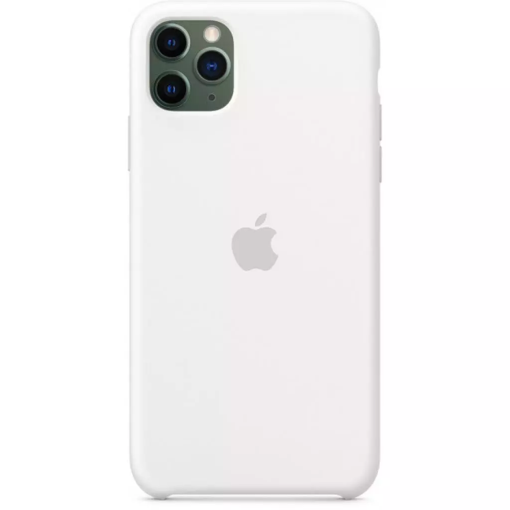 Чехол для моб. телефона Apple iPhone 11 Pro Max Silicone Case - White (MWYX2ZM/A) - 2