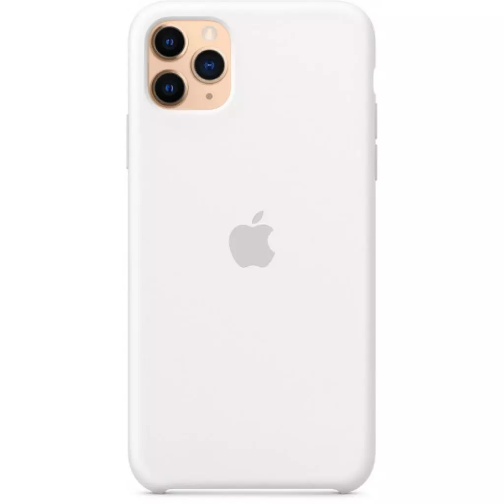 Чехол для моб. телефона Apple iPhone 11 Pro Max Silicone Case - White (MWYX2ZM/A) - 3
