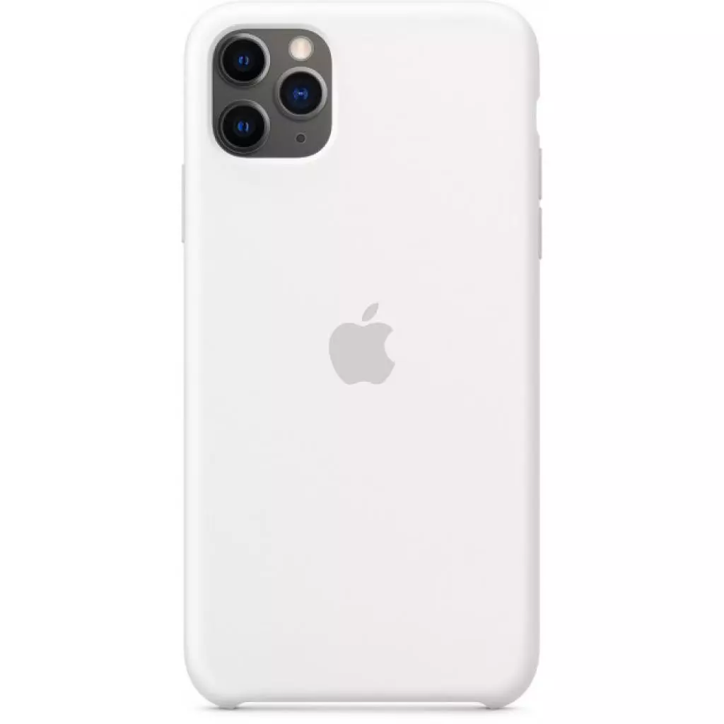 Чехол для моб. телефона Apple iPhone 11 Pro Max Silicone Case - White (MWYX2ZM/A)