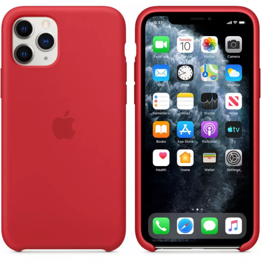 Чехол для моб. телефона Apple iPhone 11 Pro Silicone Case - (PRODUCT)RED (MWYH2ZM/A) - 5 Чехол для моб. телефона Apple iPhone 11 Pro Silicone Case - (PRODUCT)RED (MWYH2ZM/A) - 5