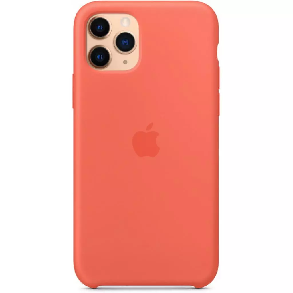Чехол для моб. телефона Apple iPhone 11 Pro Silicone Case - Clementine (Orange) (MWYQ2ZM/A) - 3 Чехол для моб. телефона Apple iPhone 11 Pro Silicone Case - Clementine (Orange) (MWYQ2ZM/A) - 3