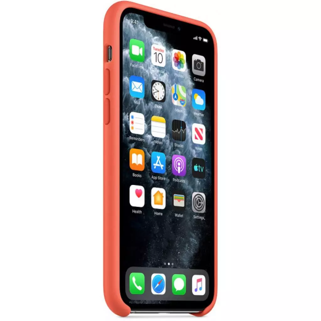 Чехол для моб. телефона Apple iPhone 11 Pro Silicone Case - Clementine (Orange) (MWYQ2ZM/A) - 4 Чехол для моб. телефона Apple iPhone 11 Pro Silicone Case - Clementine (Orange) (MWYQ2ZM/A) - 4