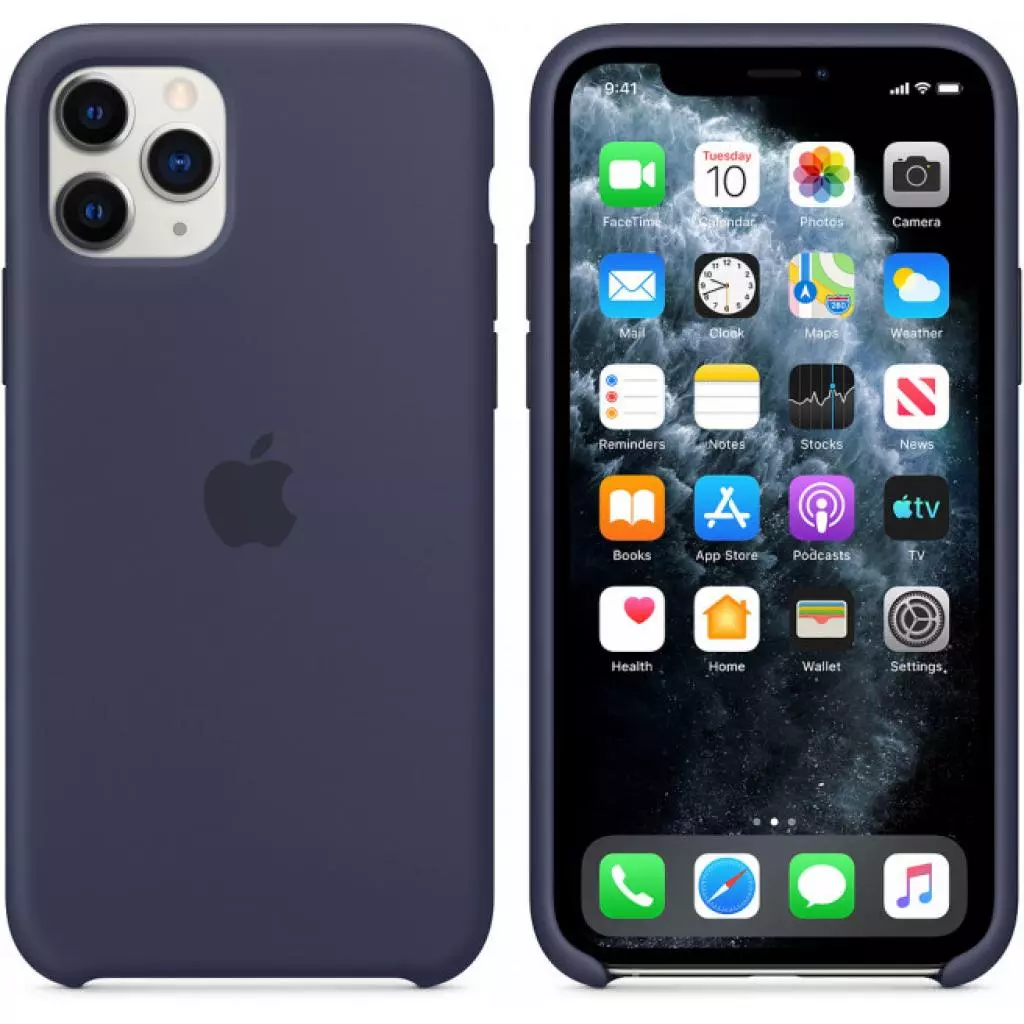 Чехол для моб. телефона Apple iPhone 11 Pro Silicone Case - Midnight Blue (MWYJ2ZM/A) - 5 Чехол для моб. телефона Apple iPhone 11 Pro Silicone Case - Midnight Blue (MWYJ2ZM/A) - 5
