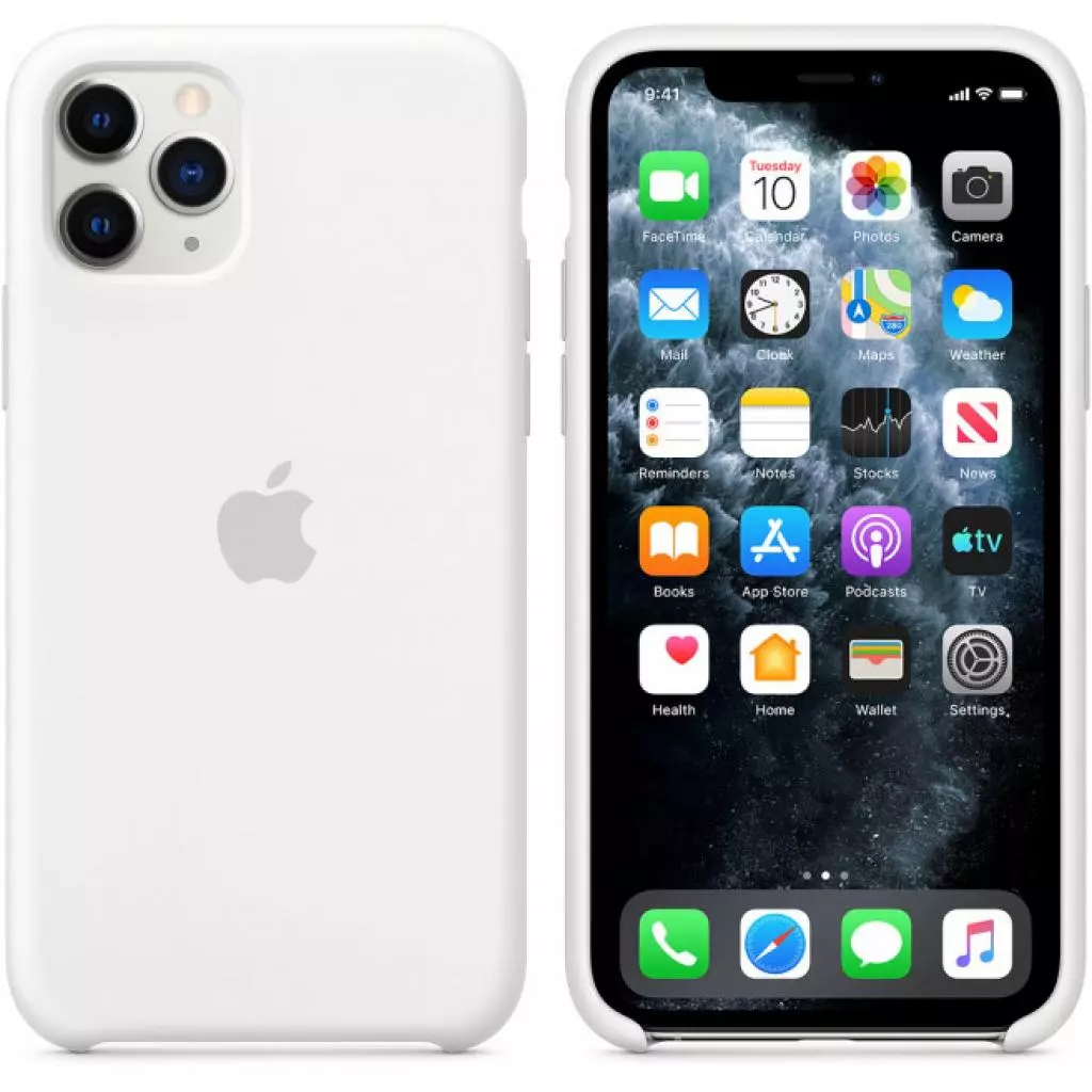 Чехол для моб. телефона Apple iPhone 11 Pro Silicone Case - White (MWYL2ZM/A) - 5 Чехол для моб. телефона Apple iPhone 11 Pro Silicone Case - White (MWYL2ZM/A) - 5