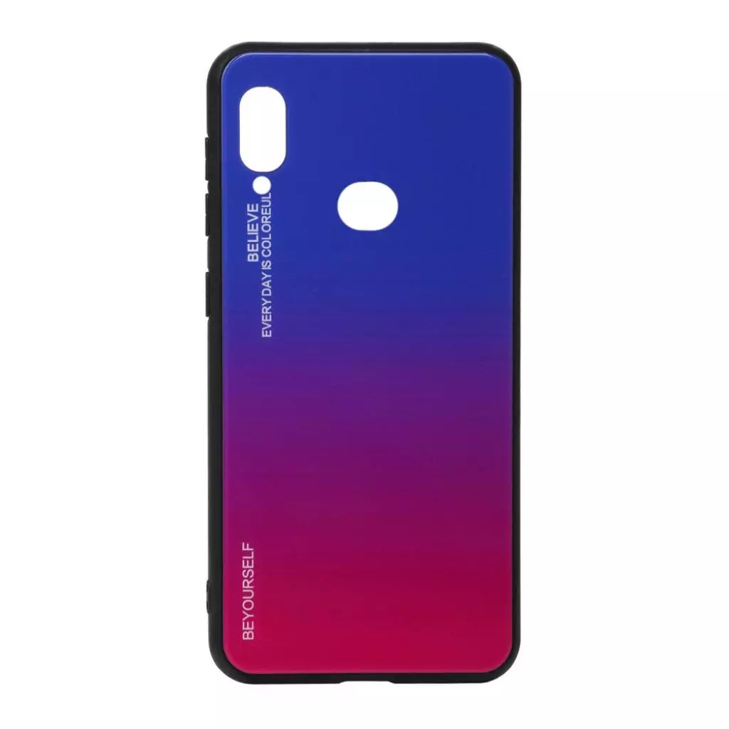 Чехол для моб. телефона BeCover Gradient Glass для Samsung Galaxy A10s 2019 SM-A107 Blue-Red (704423)