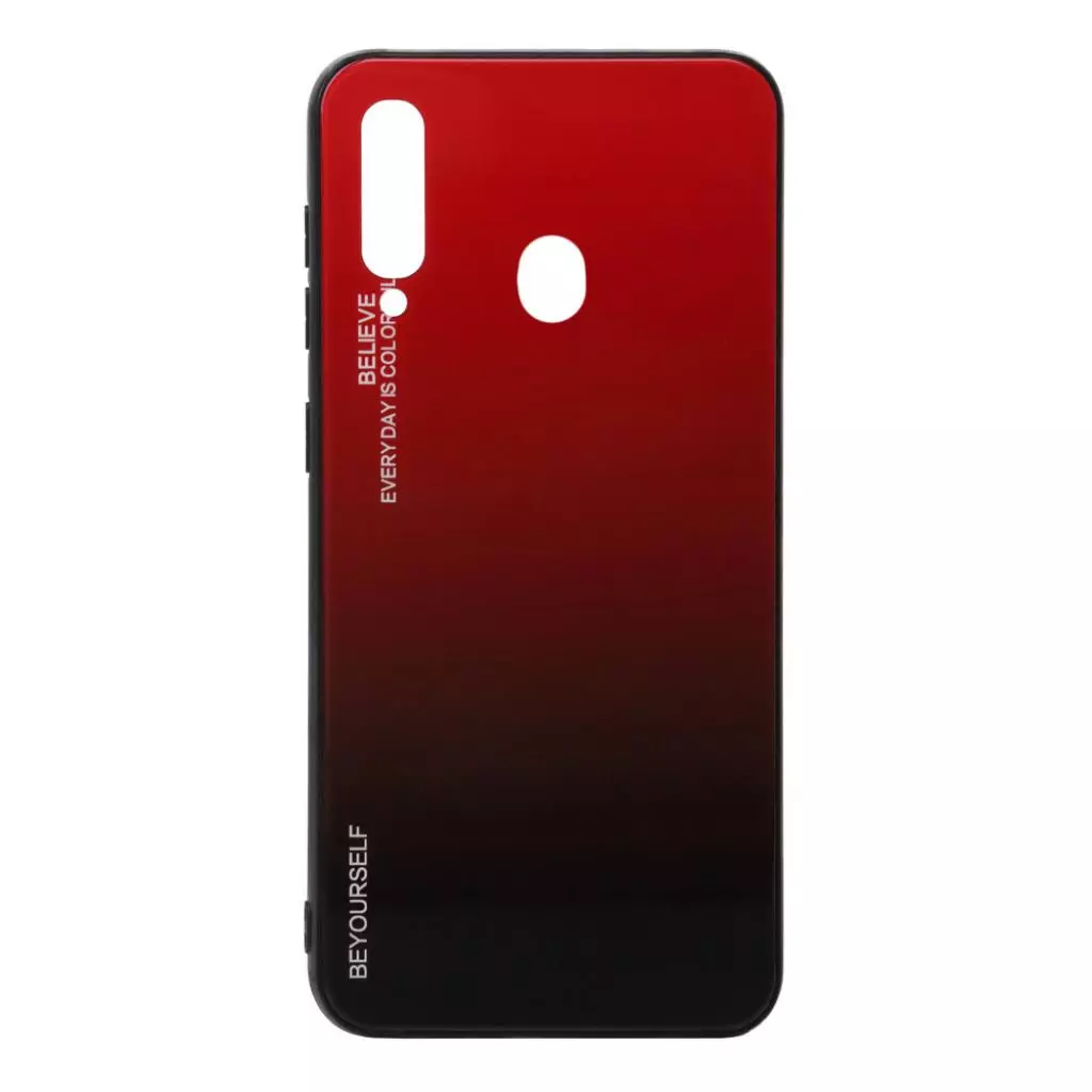 Чехол для моб. телефона BeCover Gradient Glass для Samsung Galaxy A20s 2019 SM-A207 Red-Blac (704432)