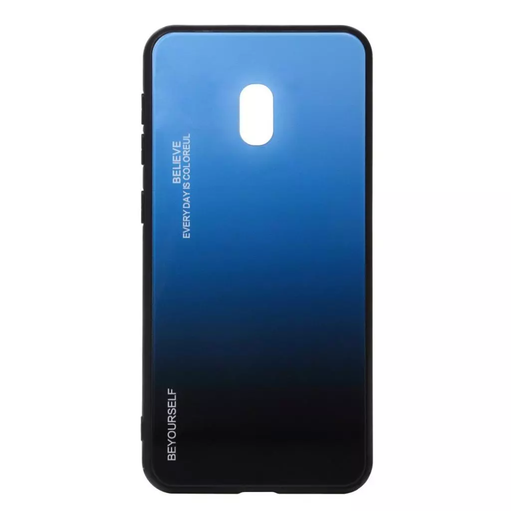 Чехол для моб. телефона BeCover Gradient Glass для Xiaomi Redmi 8A Blue-Black (704439)