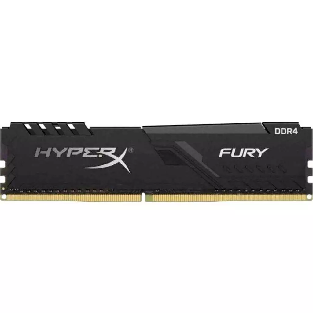 Модуль памяти для компьютера DDR4 16GB 2400 MHz HyperX FURY Black Kingston Fury (ex.HyperX) (HX424C15FB3/16)