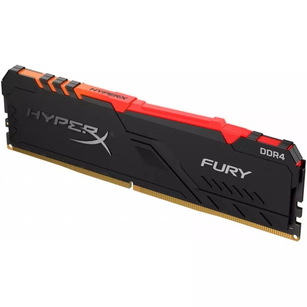 Модуль памяти для компьютера DDR4 16GB 2666 MHz HyperX FURY RGB Kingston Fury (ex.HyperX) (HX426C16FB3A/16) - 2 Модуль памяти для компьютера DDR4 16GB 2666 MHz HyperX FURY RGB Kingston Fury (ex.HyperX) (HX426C16FB3A/16) - 2
