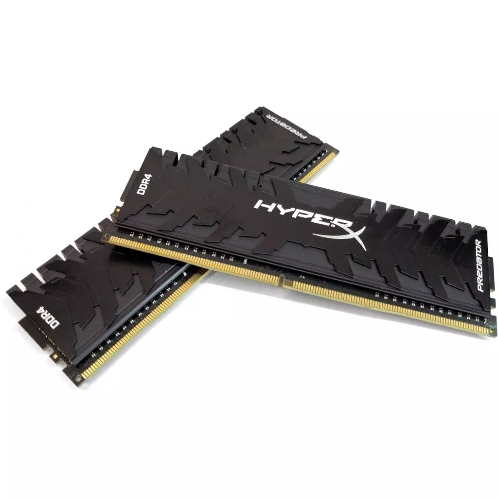 Модуль памяти для компьютера DDR4 16GB (2x8GB) 4000 MHz HyperX Predator Kingston Fury (ex.HyperX) (HX440C19PB3K2/16) - 2 Модуль памяти для компьютера DDR4 16GB (2x8GB) 4000 MHz HyperX Predator Kingston Fury (ex.HyperX) (HX440C19PB3K2/16) - 2