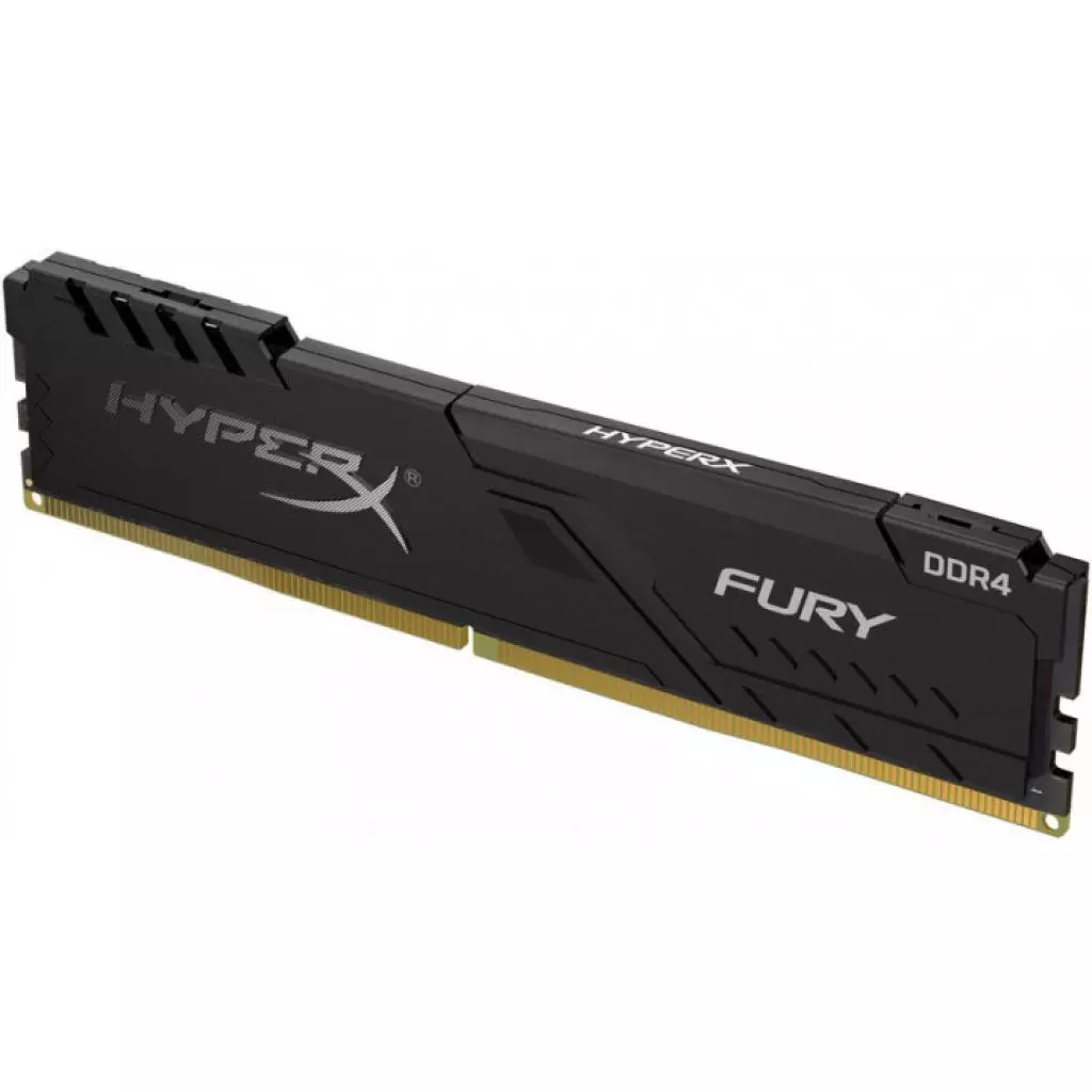 Модуль памяти для компьютера DDR4 4GB 3200 MHz HyperX Fury Black Kingston Fury (ex.HyperX) (HX432C16FB3/4) - 2 Модуль памяти для компьютера DDR4 4GB 3200 MHz HyperX Fury Black Kingston Fury (ex.HyperX) (HX432C16FB3/4) - 2