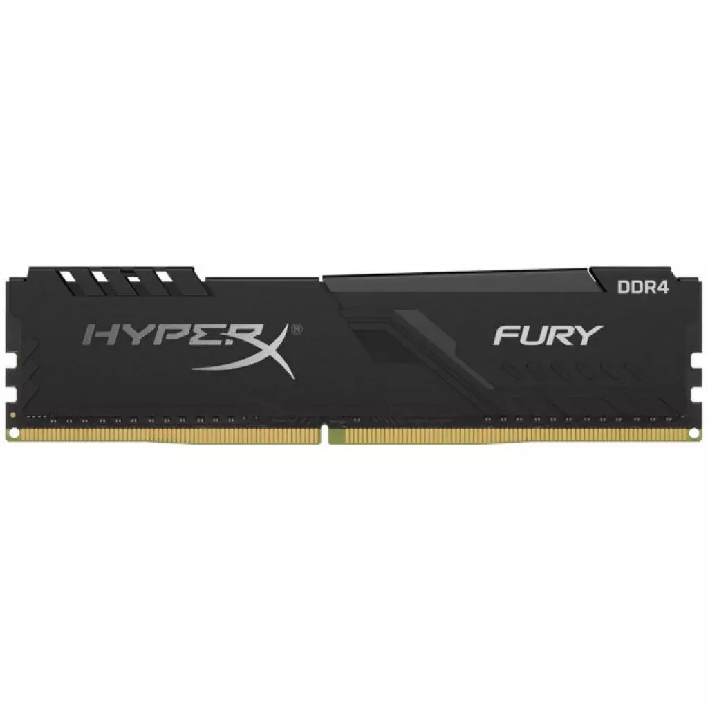 Модуль памяти для компьютера DDR4 4GB 3200 MHz HyperX Fury Black Kingston Fury (ex.HyperX) (HX432C16FB3/4)