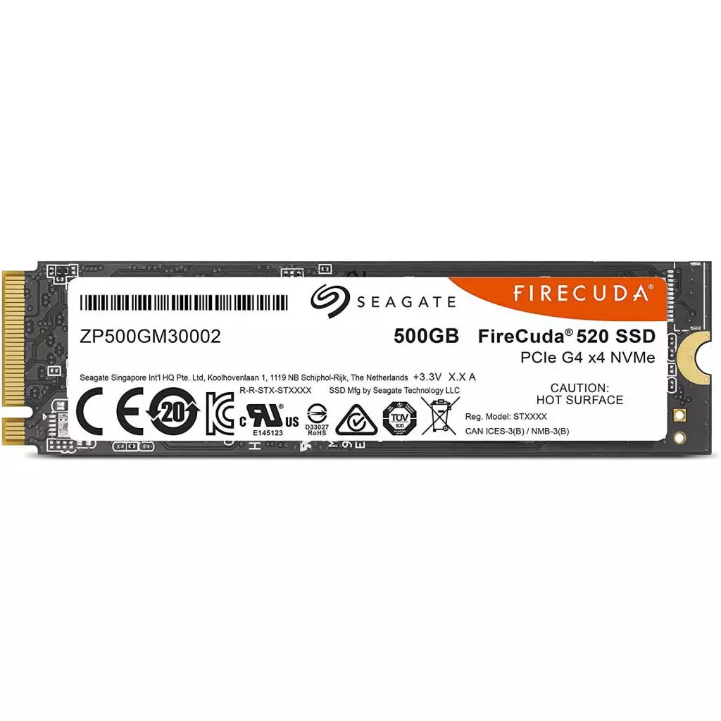 Накопитель SSD M.2 2280 500GB Seagate (ZP500GM3A002) - 3 Накопитель SSD M.2 2280 500GB Seagate (ZP500GM3A002) - 3