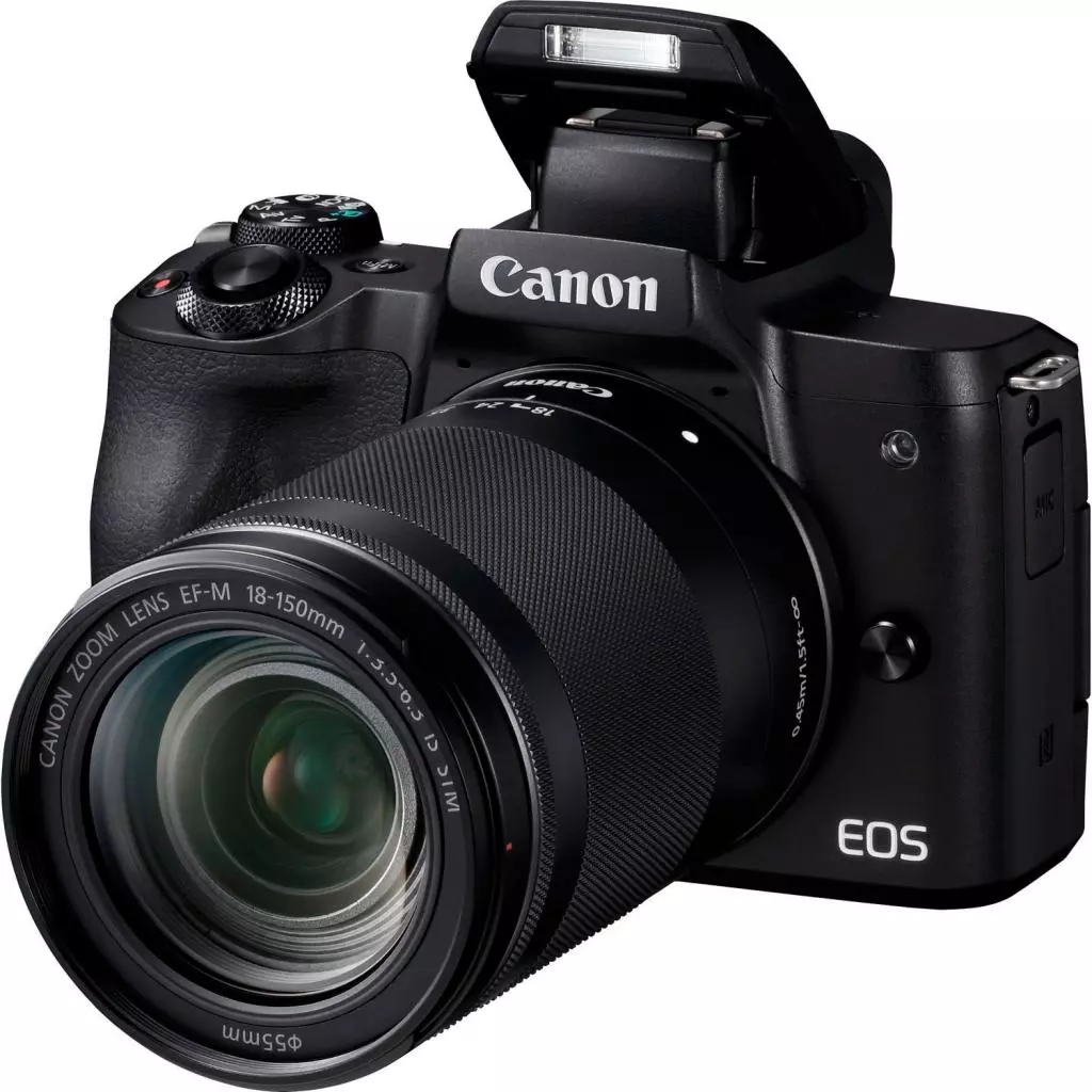 Цифровой фотоаппарат Canon EOS M50 18-150 IS STM Kit Black (2680C056)
