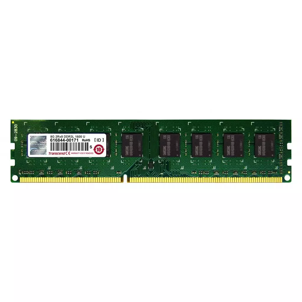 Модуль памяти для компьютера DDR3L 8GB 1600 MHz Transcend (TS1GLK64W6H)