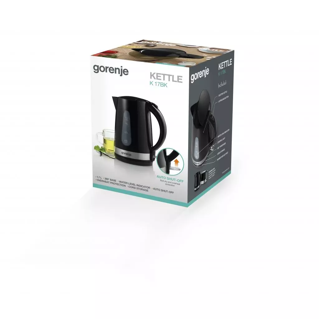 Электрочайник Gorenje K17BK - 5 Электрочайник Gorenje K17BK - 5