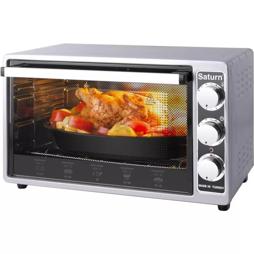 Электропечь Saturn ST-EC1073 Grey