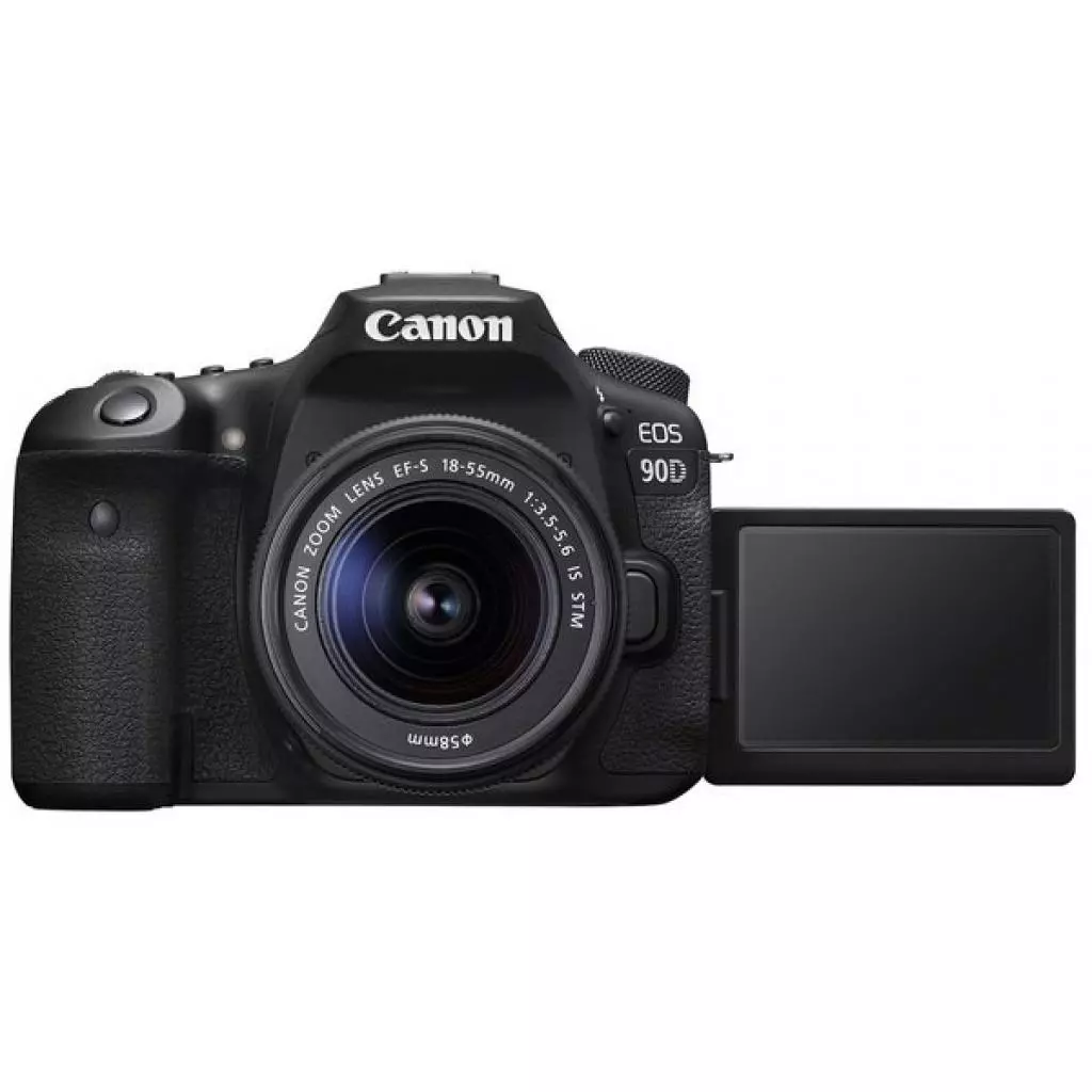 Цифровой фотоаппарат Canon EOS 90D + 18-55 IS STM (3616C030) - 1