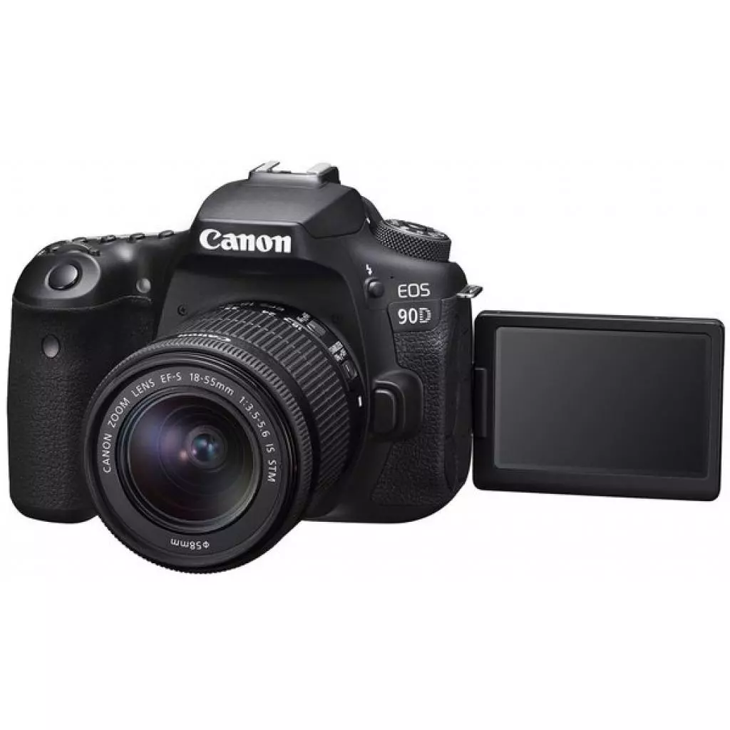 Цифровой фотоаппарат Canon EOS 90D + 18-55 IS STM (3616C030)