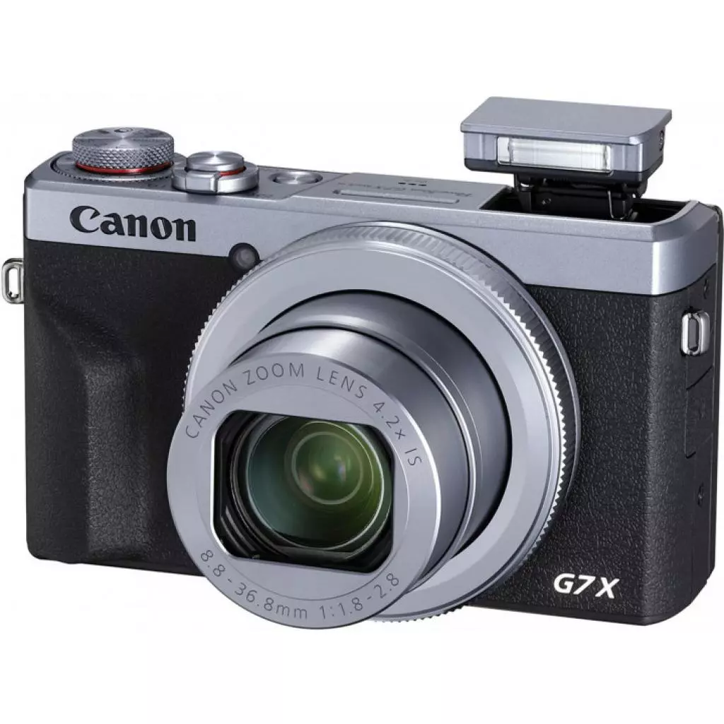 Цифровой фотоаппарат Canon Powershot G7 X Mark III Silver (3638C013) - 1 Цифровой фотоаппарат Canon Powershot G7 X Mark III Silver (3638C013) - 1