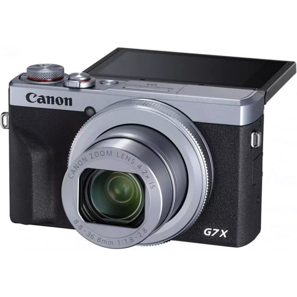 Цифровой фотоаппарат Canon Powershot G7 X Mark III Silver (3638C013) - 2 Цифровой фотоаппарат Canon Powershot G7 X Mark III Silver (3638C013) - 2