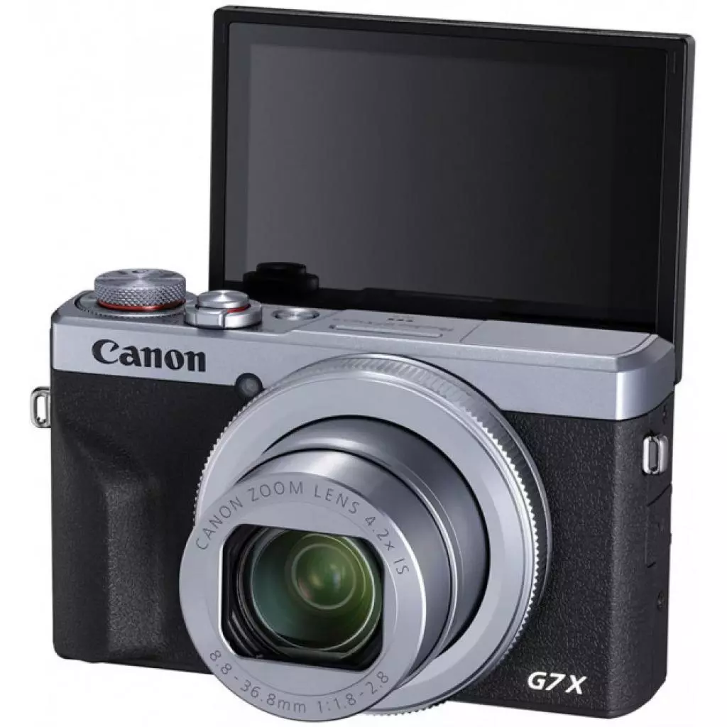 Цифровой фотоаппарат Canon Powershot G7 X Mark III Silver (3638C013) - 4 Цифровой фотоаппарат Canon Powershot G7 X Mark III Silver (3638C013) - 4