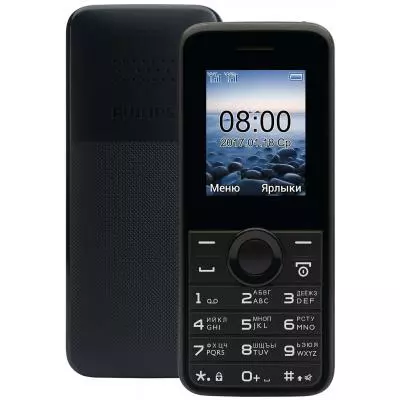 Мобильный телефон PHILIPS Xenium E106 Xenium Black - 6 Мобильный телефон PHILIPS Xenium E106 Xenium Black - 6