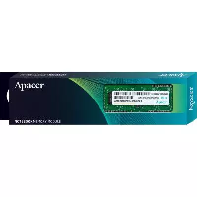 Модуль памяти для ноутбука SoDIMM DDR3 4GB 1333 MHz Apacer (DS.04G2J.K9M) - 1