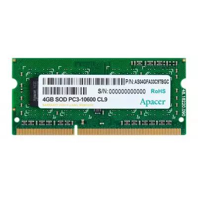 Модуль памяти для ноутбука SoDIMM DDR3 4GB 1333 MHz Apacer (DS.04G2J.K9M)