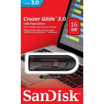 USB флеш накопитель SanDisk 16GB Glide USB 3.0 (SDCZ600-016G-G35) - 5 USB флеш накопитель SanDisk 16GB Glide USB 3.0 (SDCZ600-016G-G35) - 5