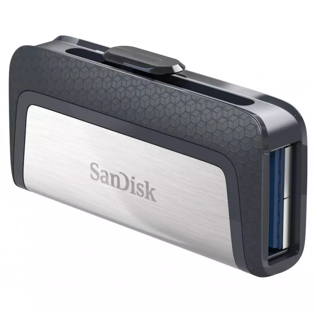 USB флеш накопитель SanDisk 128GB Ultra Dual USB 3.0/Type-C (SDDDC2-128G-G46) - 2 USB флеш накопитель SanDisk 128GB Ultra Dual USB 3.0/Type-C (SDDDC2-128G-G46) - 2