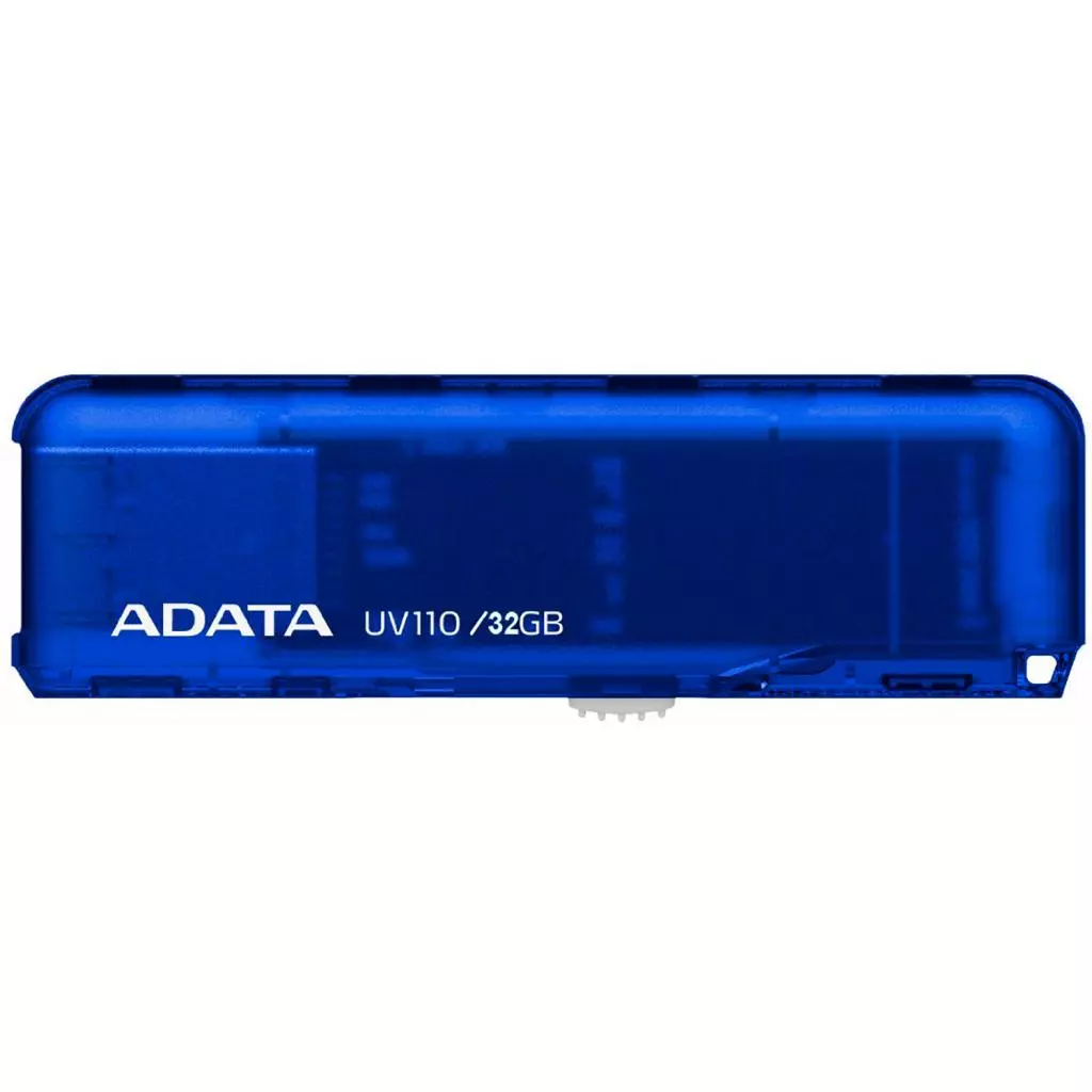 USB флеш накопитель ADATA 32GB UV110 Blue USB 2.0 (AUV110-32G-RBL)