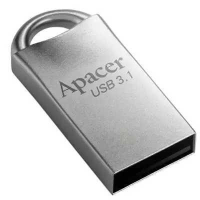 USB флеш накопитель Apacer 64GB AH117 Silver USB 2.0 (AP64GAH117S-1) - 2