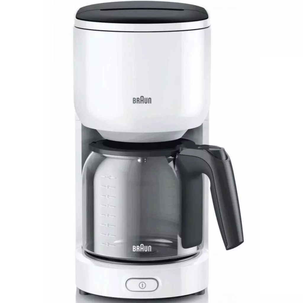 Кофеварка Braun KF 3100 WH (KF3100WH) - 1 Кофеварка Braun KF 3100 WH (KF3100WH) - 1