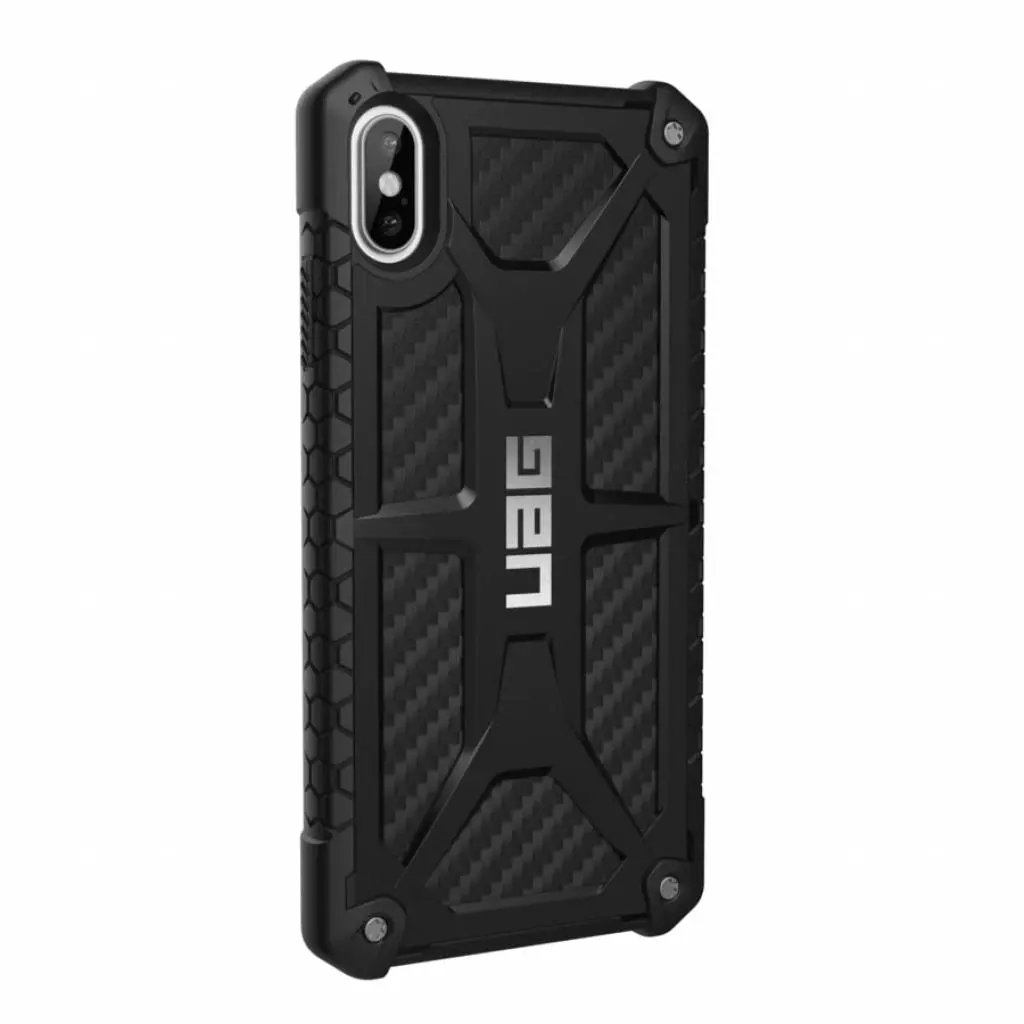Чехол для моб. телефона Uag Apple iPhone Xs MAX Monarch, Carbon Fiber (111101114242) - 3