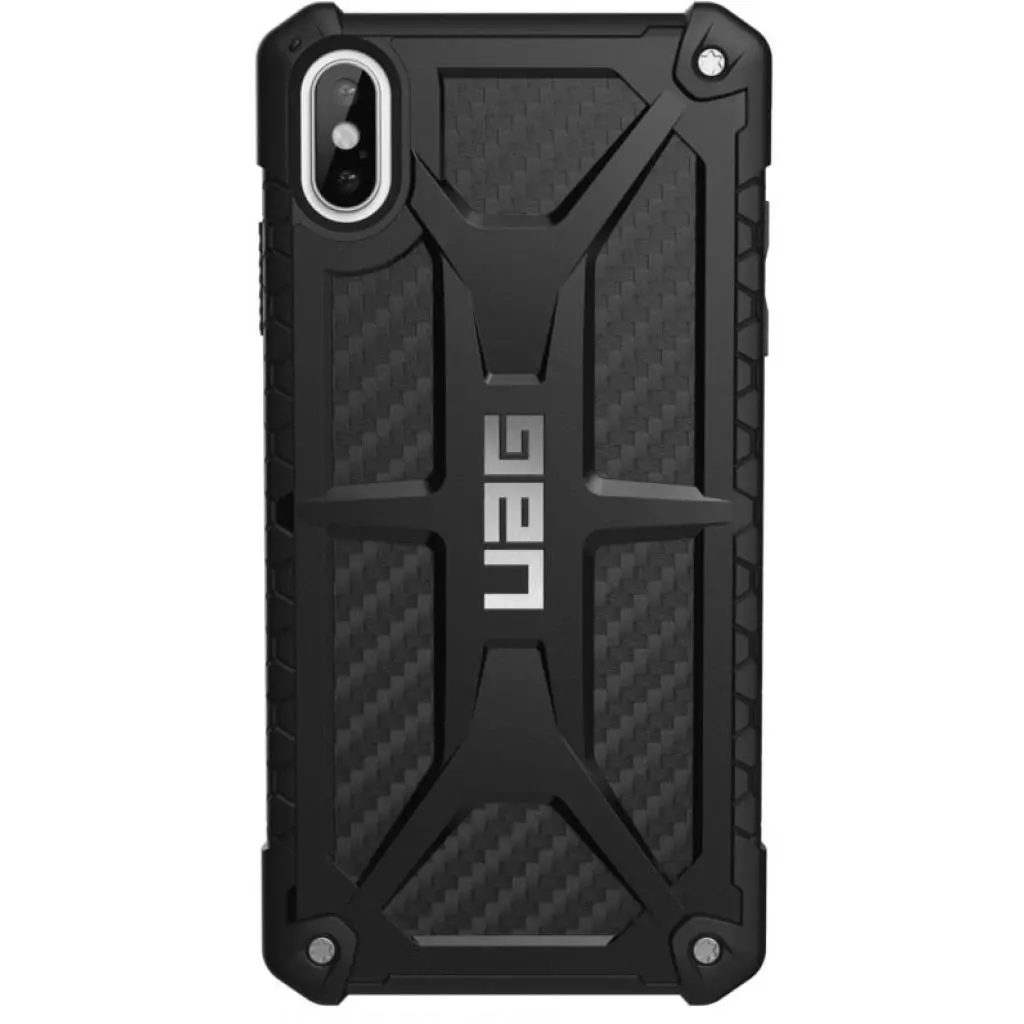 Чехол для моб. телефона Uag Apple iPhone Xs MAX Monarch, Carbon Fiber (111101114242)