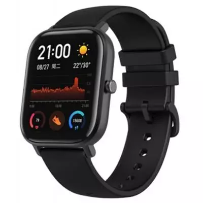 Смарт-часы Amazfit GTS Obsidian Black (A1914OB) - 1