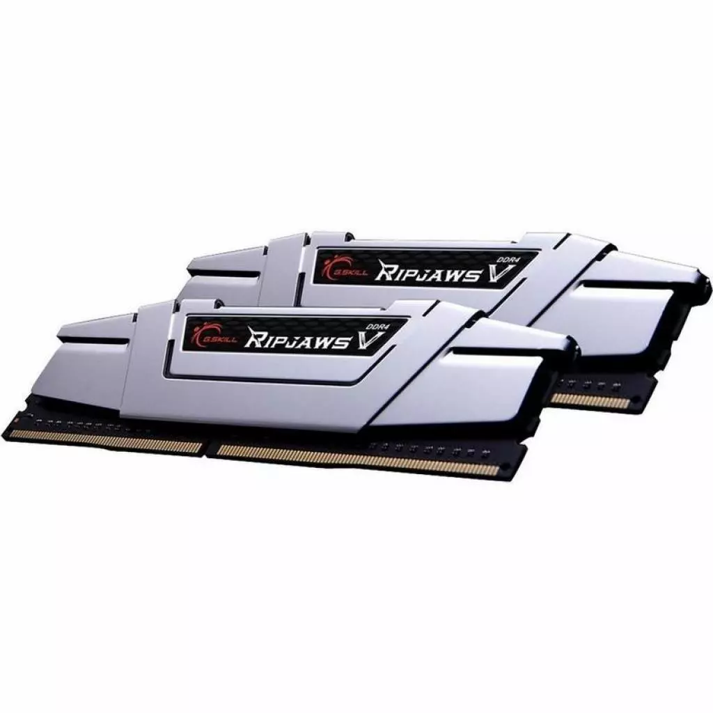 Модуль памяти для компьютера DDR4 16GB (2x8GB) 3000 MHz RipjawsV Silver G.Skill (F4-3000C15D-16GVS) - 2 Модуль памяти для компьютера DDR4 16GB (2x8GB) 3000 MHz RipjawsV Silver G.Skill (F4-3000C15D-16GVS) - 2