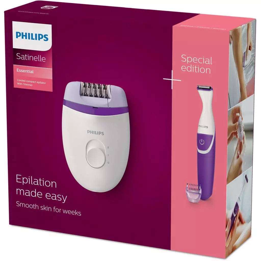 Эпилятор Philips BRP505/00 - 4 Эпилятор Philips BRP505/00 - 4