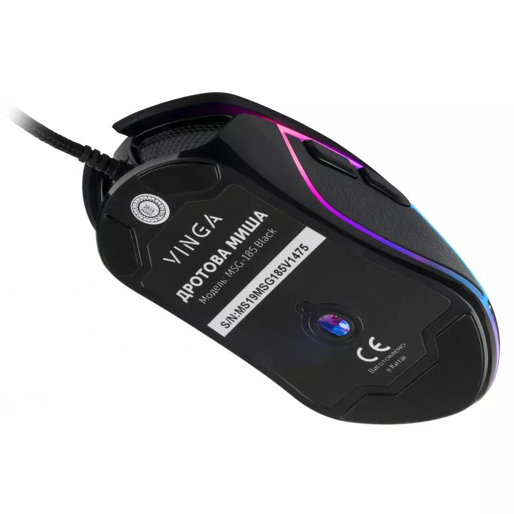 Мышка Vinga MSG-185 Black - 6 Мышка Vinga MSG-185 Black - 6