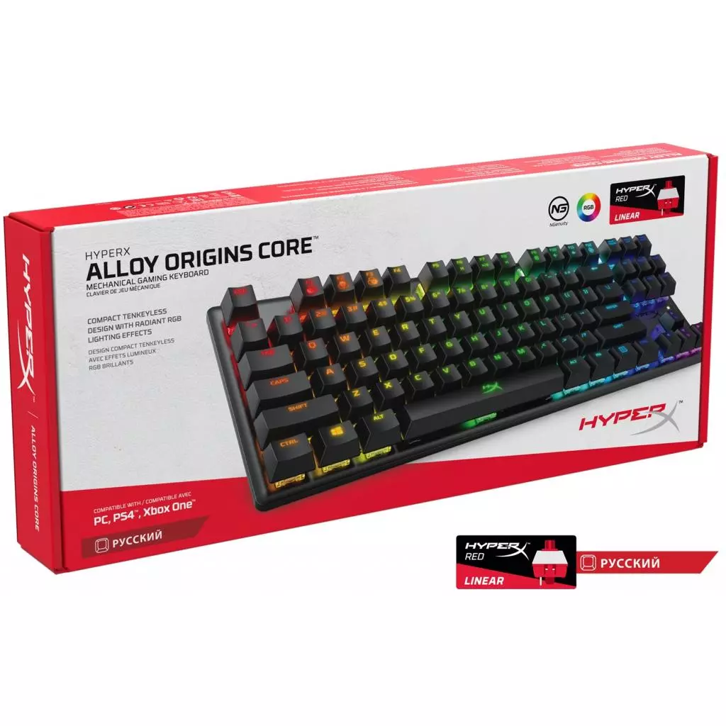 Клавиатура HyperX Alloy Origins Core (HX-KB7RDX-RU) - 6