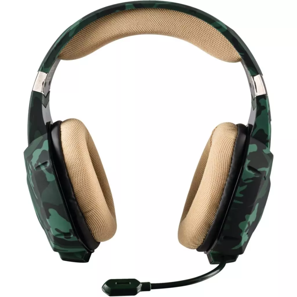Наушники Trust GXT 322C Gaming Headset Green Camouflage (20865) - 1