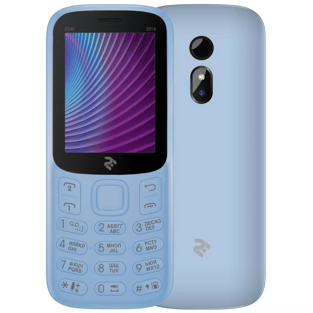 Мобильный телефон 2E E240 2019 City Blue (680576170002) - 2 Мобильный телефон 2E E240 2019 City Blue (680576170002) - 2