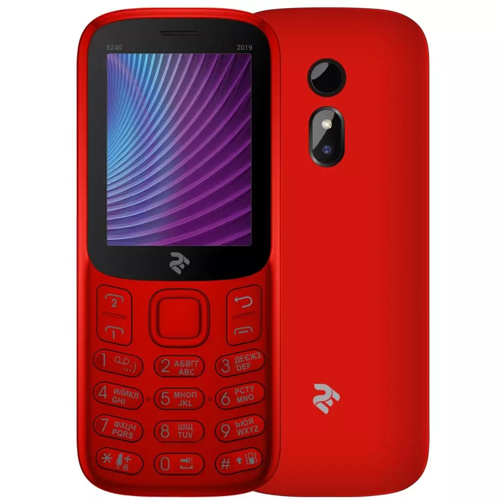 Мобильный телефон 2E E240 2019 Red (680576170019) - 8 Мобильный телефон 2E E240 2019 Red (680576170019) - 8