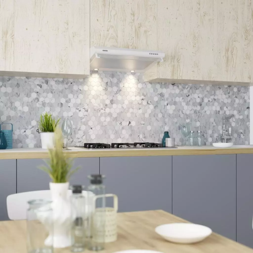 Вытяжка кухонная Eleyus BONA ІІ LED SMD 60 WH - 9 Вытяжка кухонная Eleyus BONA ІІ LED SMD 60 WH - 9