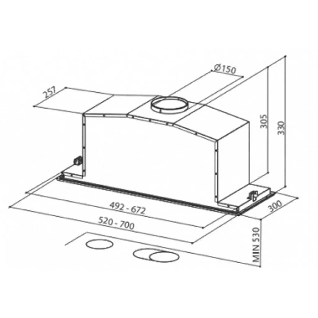 Вытяжка кухонная Faber INCA LUX 2.0 EV8 X A70 - 3 Вытяжка кухонная Faber INCA LUX 2.0 EV8 X A70 - 3