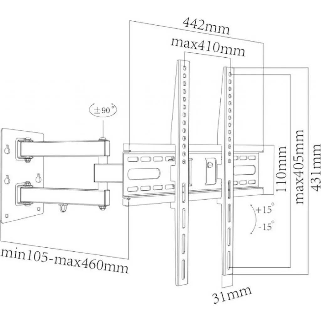 Кронштейн CT-WPLB-T711 Charmount - 5