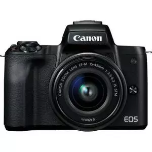 Цифровой фотоаппарат Canon EOS M50 15-45 IS STM + 55-200 IS STM kit black (2680C054)